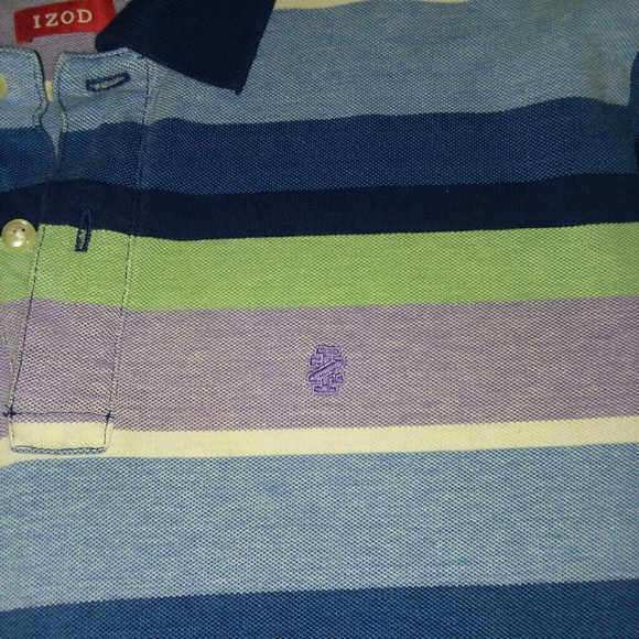 IZOD brand polo style collar shirt - Picture 3 of 4